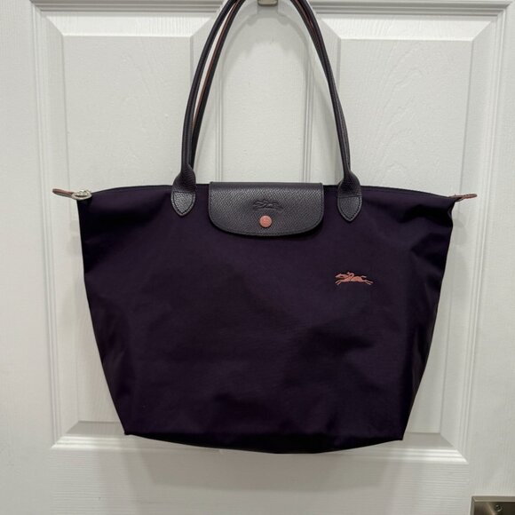 Longchamp Le Pliage Large, Bilberry color - Picture 2 of 15